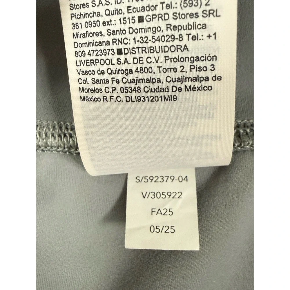 Athleta Elation Split Slim Flare Buttery Soft Yoga Pants Hi Rise Lt Gray Sz L